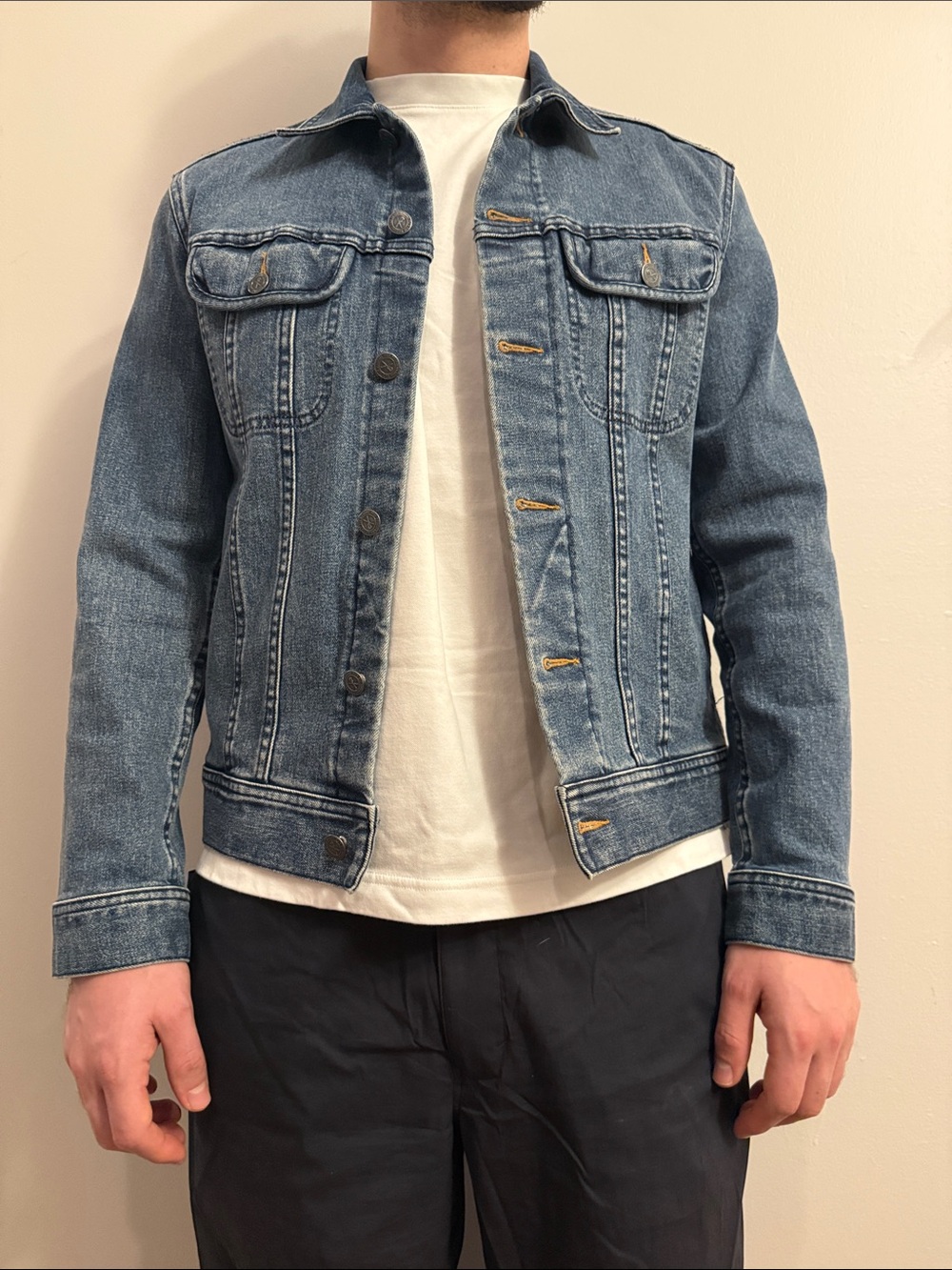 A.P.C. Light Blue Denim Jacket